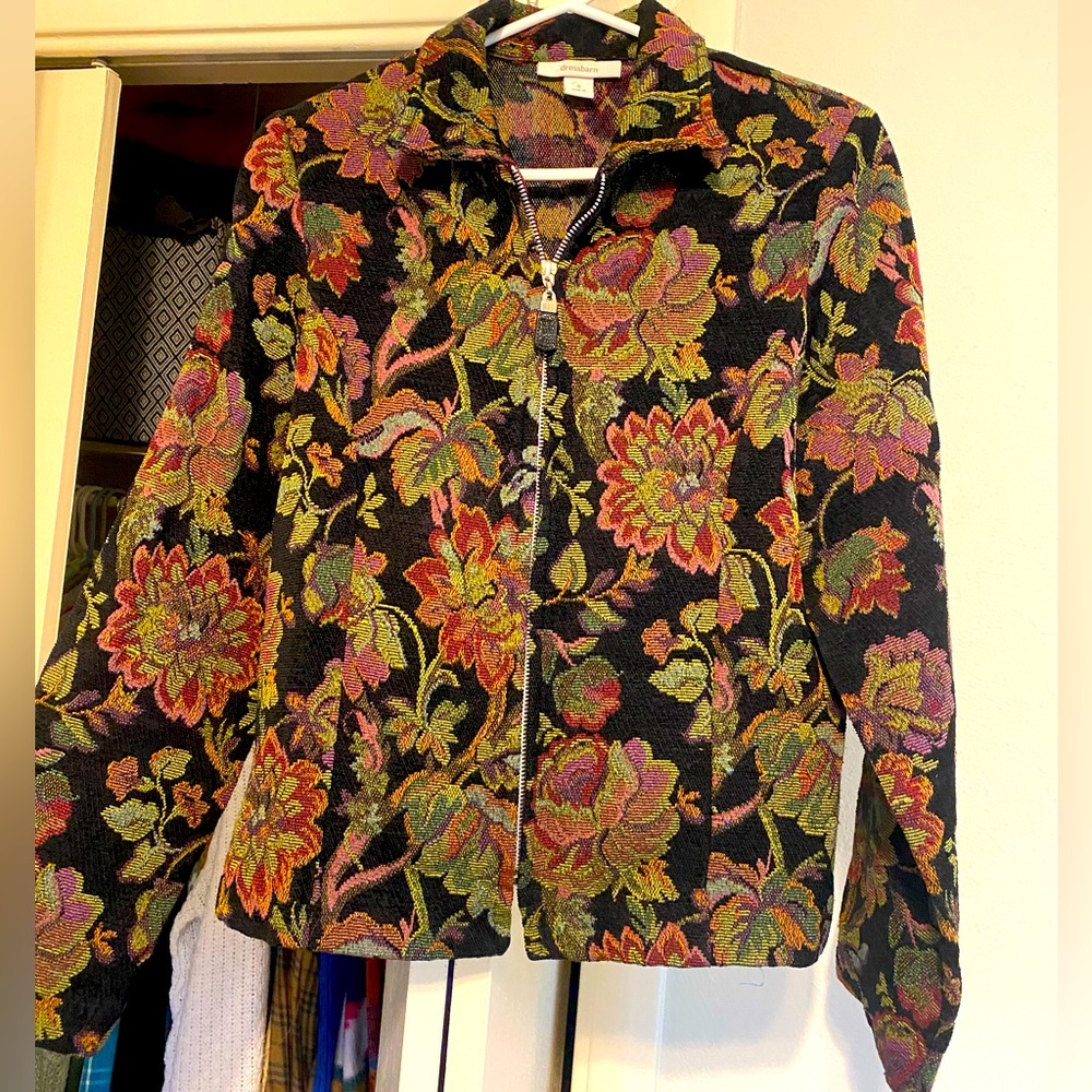 Dress Barn floral jacket